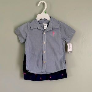 ⭐️⭐️ Boy’s 18m Carters 2 Piece Outfit Set - NWT!